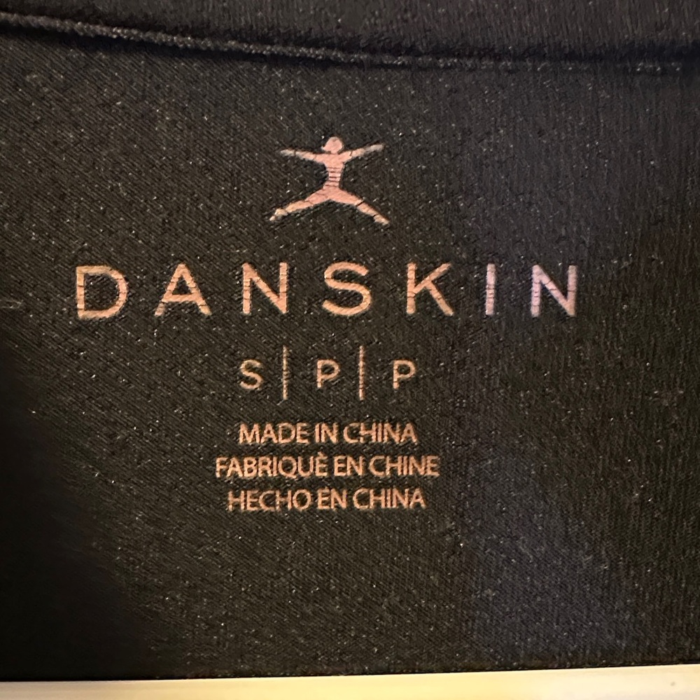 Danskin Women's Black Zip-Up Jacket SMALL - Picture 2 of 8